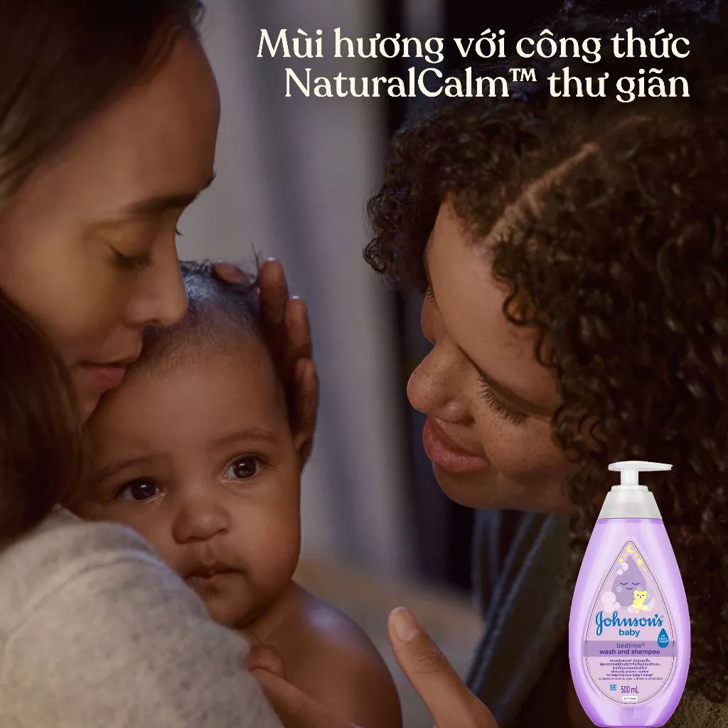  Sữa Tắm Gội Thư Giãn Johnson's Baby Bedtime 500ml 