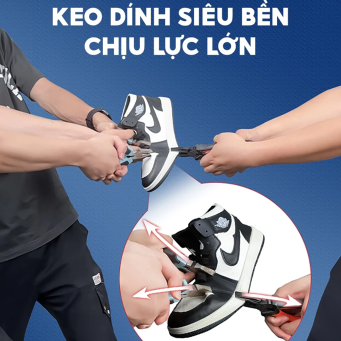  Keo dán giày dép trong suốt siêu dính, keo dán giày thể thao dùng nhiệt không hư tổn da XIMO 