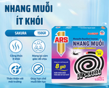  Nhang Muỗi ARS Coil Ít Khói Xua Diệt Muỗi Hiệu Quả – Không Mùi/Lavender/Sakura (150g) 