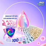  Túi Nước Giặt Xả MaxKleen Giữ Màu Tươi Mới Hương Khu Vườn Tuyệt Sắc 3kg/Túi 
