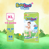  Tã quần Baby Love - Ngăn Tràn Cả Đêm size M/L/XL/XXL/XXXL 