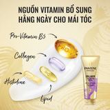  Dầu Xả Siêu Dưỡng PANTENE Miracles Ngăn Rụng Tóc Biotin/ Phục Hồi Hư Tổn Collagen/ Suôn Mượt Óng Ả Keratin - Tuýp 300ml 