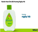  Nước hoa Johnson's Baby hương phấn hoa/ hương ban mai / hương ngày hè 125ml 