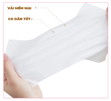  Khăn uớt cho bé Nuna 30 tờ không mùi - Vải rayon mềm dai - tinh chất lô hội - an toàn vệ sinh cho bé 