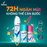  Xịt/lăn khử mùi Rexona 72H khô thoáng dành cho nữ 135/45ml 