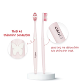  Bàn Chải Lipzo Teen Lông Chỉ Tơ Xoắn Kép Êm Dịu, Thiết Kế Vừa Khuôn Miệng Tuổi Trẻ, Phụ Nữ 