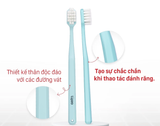  Bộ Đôi Bàn Chải Lipzo Ortho 2 Đầu Chỉ Tơ Siêu Mềm Cho Niềng Răng & Răng Nhạy Cảm 