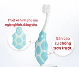  Bàn Chải Đánh Răng LIPZO Kids Step 1 Cao Cấp Công Nghệ Chỉ Tơ Nha Khoa Siêu Mềm Dành Cho Trẻ Em Trên 2 Tuổi 