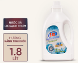  Nước xả Lix làm mềm vải sạch thơm hương nắng tinh khôi, nước xả vải thơm lâu 1,8L - 2,2L - 3,2L 
