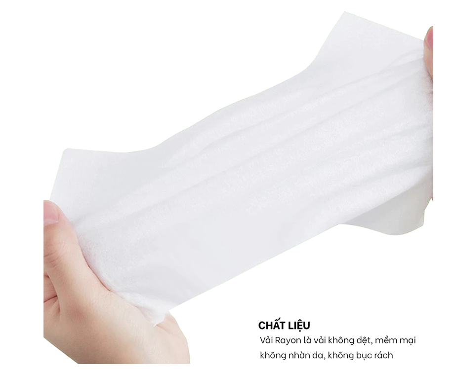  Khăn ướt em bé Nuna 100 miếng Không mùi/ Hương phấn/ Siêu dày 
