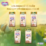  Tã quần cao cấp Bobby Organic chăm sóc dịu nhẹ từ thiên nhiên M72+8/L60+8/XL56+8/XXL54+6 