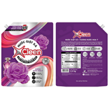  Nước giặt xả Xcleen 2in1 hương nước hoa quyến rũ, ngọt ngào, sạch vượt trội, thiếu nắng vẫn thơm dung tích 2-3.5kg 