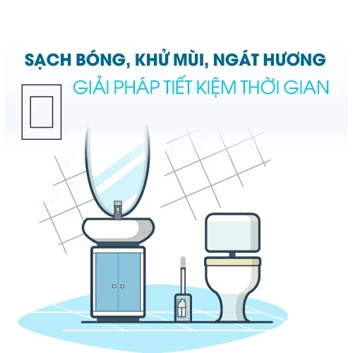  Tẩy toilet/bồn cầu Gift 900ml tiết kiệm tẩy rửa siêu sạch nhà tắm toilet bồn cầu đa năng không mùi 