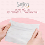  Giấy Rút Treo Tường 4 Lớp Sofco Cao Cấp Thấm Hút Tốt 1000 Tờ/Bịch Tặng 3 Móc Treo 