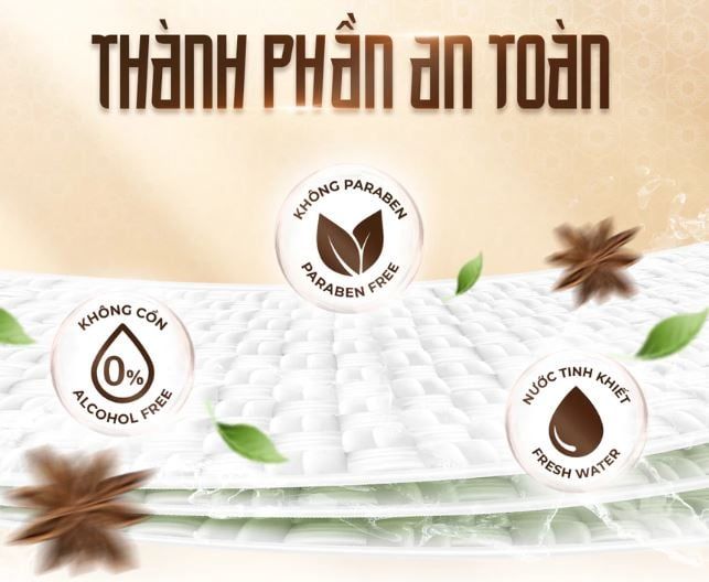  Khăn ướt bao sái lau bàn thờ EcoWipes gói 30 khăn Hương Trầm 