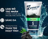  Sữa Rửa Mặt XMen 100g Dành Cho Nam Giới - Detox, Sáng Da, Ngừa Mụn, Sạch Sâu, Kiểm Soát Nhờn 