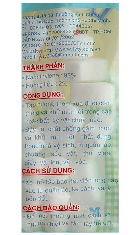  Long não Ty Ty 68 viên 250g 