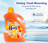  Nước giặt đậm đặc HABY Super-clean ULTRAWASH 8in1 – Sạch sâu, thơm lâu 700h, công nghệ Microfresh 3.8 Kg 