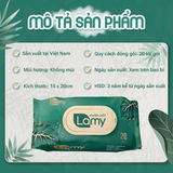  Khăn ướt Lamy gói 20 tờ không mùi không cồn không parabens cao cấp an toàn dành cho bé 
