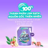  Túi Nước Giặt Xả MaxKleen Thiên Nhiên Vườn hoa thanh khiết 3.6kg 