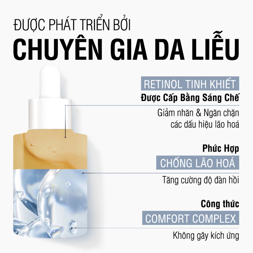  Serum Retinol Chống Lão Hóa Giảm Nhăn Neutrogena® Visible Repair Serum (30ml) 
