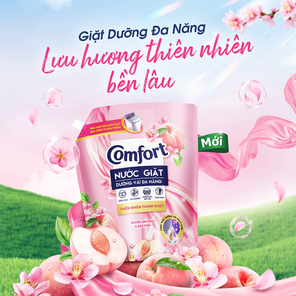  Nước Giặt Comfort Thiên Nhiên Thanh Khiết 3 Kg 