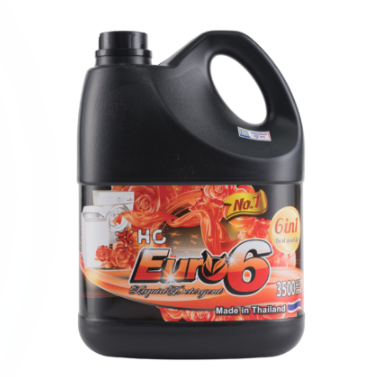  Nước Giặt Xả HC EURO 6IN1 3.5L Chuẩn Hàng Nội Địa Thái Lan Kháng Khuẩn Chống Ẩm Mốc 