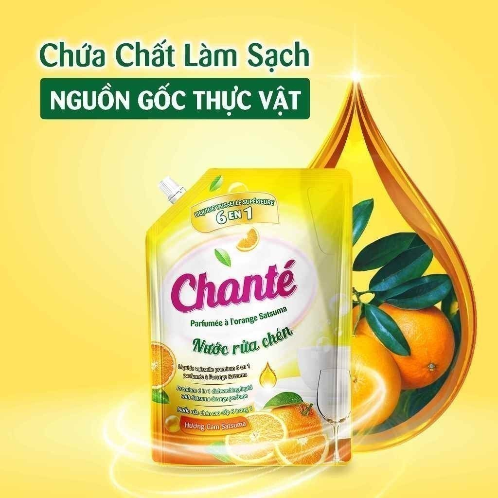  Nước rửa chén Chanté túi 3.2kg 