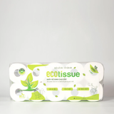  Giấy vệ sinh giấy cuộn cao cấp EcoWipes 3 lớp lốc 10 cuộn có lõi/ không lõi mềm dai thấm hút tốt 