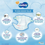 Tã quần cao cấp Moony M52 - Nhập khẩu Nhật Bản 