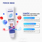  Kem đánh răng Perioe Cliden Whitening Solution Trắng răng chuyên biệt 120g 