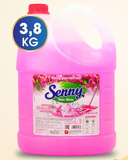  Nước Lau Sàn Senny Thơm Ấm Lưu Hương Lâu Loại Bỏ Bụi Bẩn Khử Mùi Tanh Giúp Sàn Nhà Sáng Bóng 3.8kg 