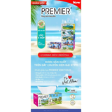  Khăn giấy lụa đa năng PREMIER Tôi Yêu Việt Nam, 2 lớp – 100% bột giấy nguyên sinh, không chất tẩy, 180 tờ/hộp 