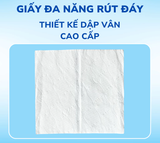  Giấy Rút Đáy Đa Năng Elene 4 Lớp Cao Cấp, Mềm Mịn, An Toàn 