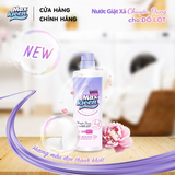  Nước Giặt Xả MaxKleen chuyên dụng cho đồ lót chai 650g Hương hoa mẫu đơn thanh khiết 