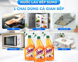  Nước Lau Bếp Và Tủ Lạnh SUMO 850ml Lau Bàn Ăn, Tủ Lạnh, Nước Lau Bếp Ngăn Ngừa Kiến 