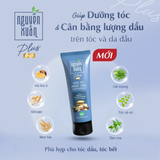  Dầu xả dược liệu Nguyên Xuân Plus Óng Ả 160g 