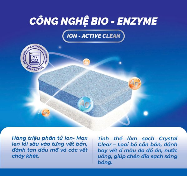  Viên rửa chén OBAY không mùi 500g Hộp 25 viên 