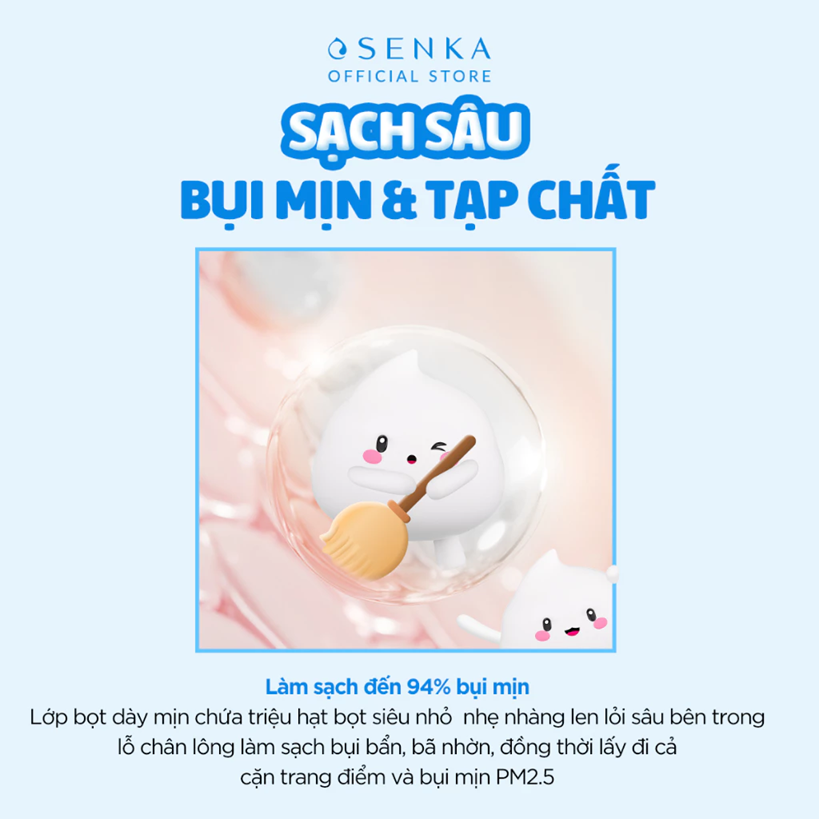  Sữa rửa mặt mướt mịn sạch sâu SENKA PERFECT WHIP 120 g 