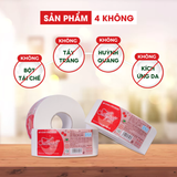  Giấy vệ sinh cuộn lớn công nghiệp Silkwell 700g 2 lớp mềm mịn chính hãng 