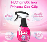  Xịt Vải & Khử Mùi 350ml HABY – Hương Thơm Tươi Mát, Lưu Hương Lâu, Khử Mùi Cực Hiệu Quả 