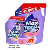  Túi Nước Giặt Xả MaxKleen 3.8kg/ 3.6kg + Túi Nước Giặt Xả 1.2kg Mùi ngẫu nhiên 