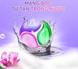  Túi Viên Giặt Xả MaxKleen Hương Nước Hoa Huyền Diệu (34 Viên) 