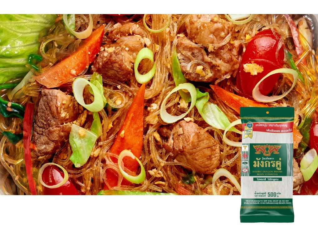  Miến Thái đậu xanh SONG LONG 500 g (Sợi nhỏ dai giòn - Giải 