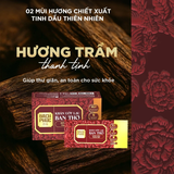  Khăn ướt lau ban thờ Bách Phúc 20 chiếc/hộp, bao sái ban thờ, nguồn gốc thực vật, hương trầm, quế 