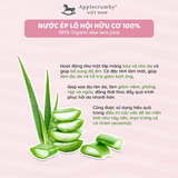  Kem dưỡng ẩm cho da nhạy cảm Applecrumby Super Soft Lotion làm dịu, an toàn cho bé 