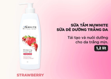  Sữa tắm dưỡng trắng NuWhite chai 1.2L - Cấp ẩm sâu, dưỡng trắng tự nhiên 