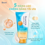  Biore UV Aqua Rich Serum Chống Nắng Dưỡng Thể Nâng Tông Peach Pearly 130ml 