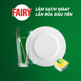  Viên rửa chén FAIRY All In One sạch sáng bóng, đánh bật cặn dầu mỡ, hương chanh, túi 26/64 viên - Châu Âu 