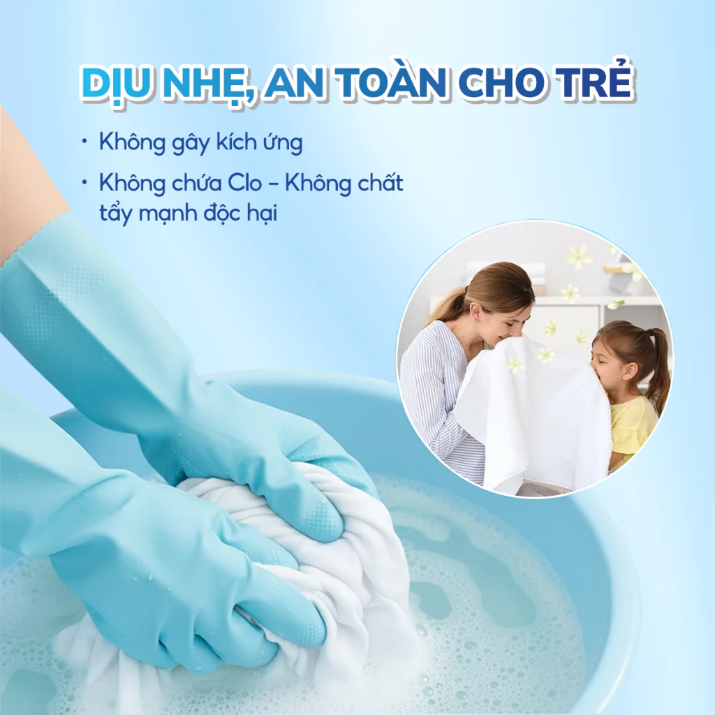  Bột Tẩy Đồng Phục CleanZ Đánh Bay Vết Bẩn, Ố Màu Giúp Làm Sạch Quần Áo Như Mới 